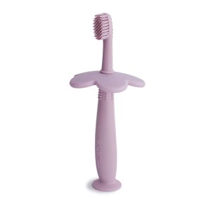 Mushie Flower Training Toothbrush - Soft Lilac